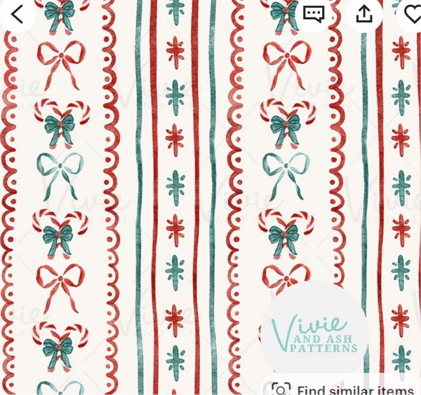 Vintage Candy cane - week 4 special