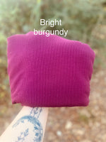 Bright Burgundy - Urban Rib