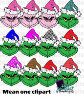 Mean one clipart