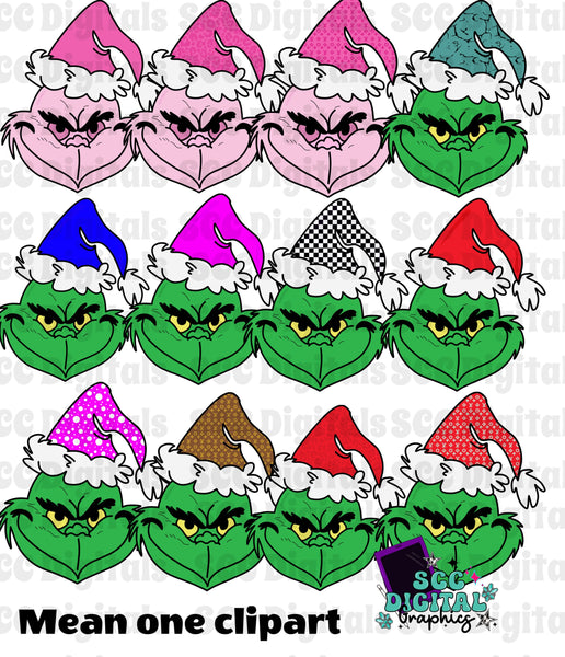 Mean one clipart