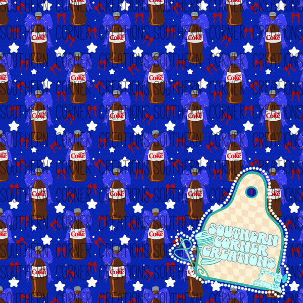 Diet cola Stars and Stripes
