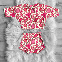Pink Turquoise Cows