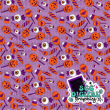 Halloween treats seamless