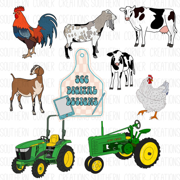 Farm bundle 1 -clipart
