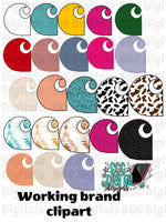 Work brand clipart