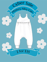 2 for $35 mystery alleycat rompers