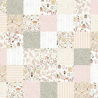 Cottage garden patchwork