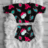 Pink Diva Cows (Leopard background)