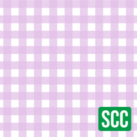 Pastel Purple Gingham