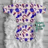 Western patriotic seamless