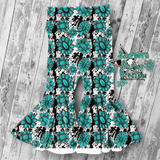 Turquoise stone (cowhide )