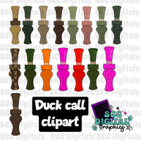 Duck call clipart