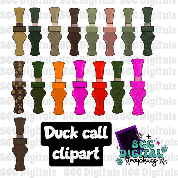 Duck call clipart