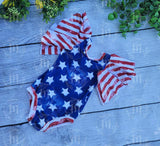 Stars and Stripes-Distressed (half and half )