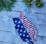 Stars and Stripes-Distressed (half and half )
