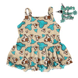 Cowherd turquoise seamless