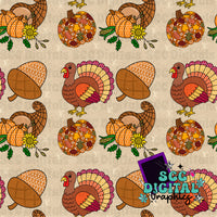 Boujee thanksgiving seamless