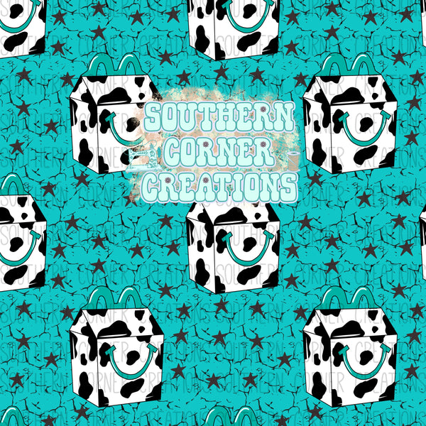 Turquoise cowgirl meal