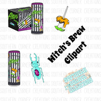 Witch’s Brew Clipart Bundle