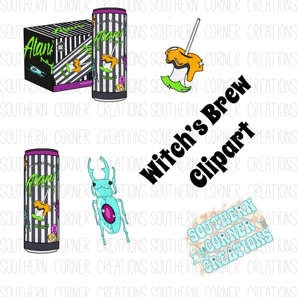 Witch’s Brew Clipart Bundle