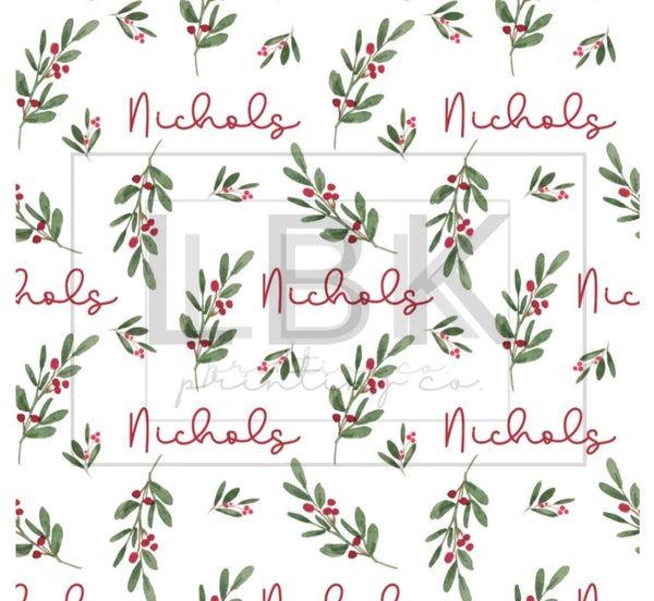PREORDER - Name Pajamas- Floral
