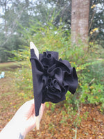 Black Shredded Bow