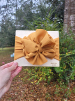 Mustard Shredded Bow