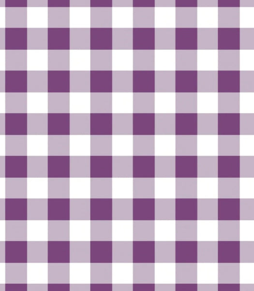 Summer Purple Gingham