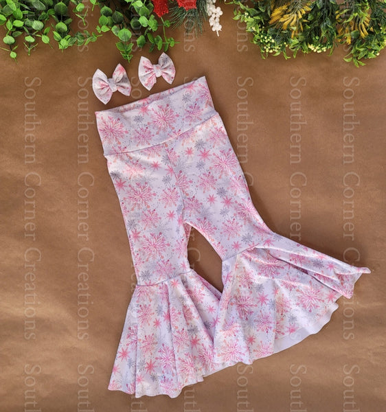 Pink Winter wonderland ( pink snowflakes)