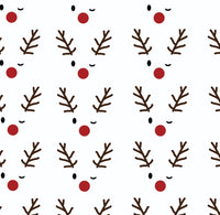 Winking reindeer