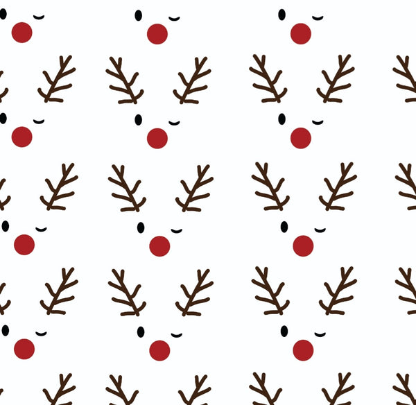 Winking reindeer
