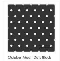 October Moon - Black Dots