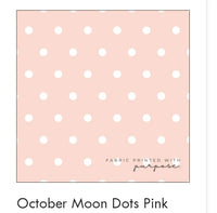 October Moon - Pink Dots