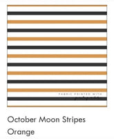 October Moon - Orange Stripes