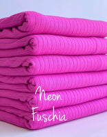 Fushia Pink neon - rib