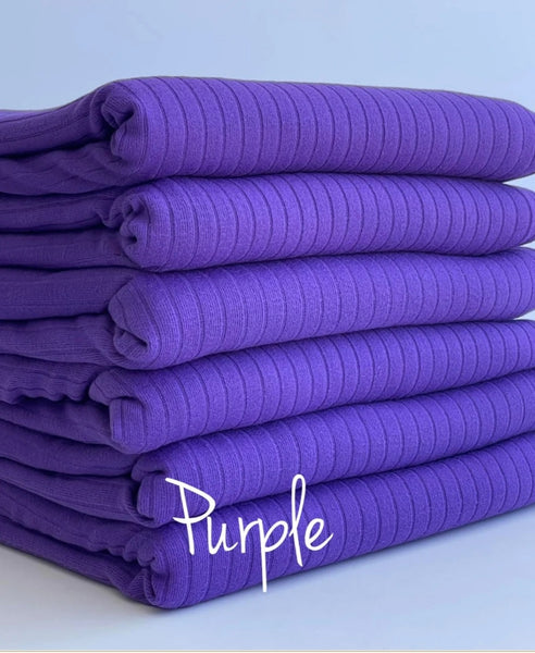 Purple - rib