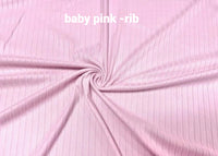 Baby Pink- Rib